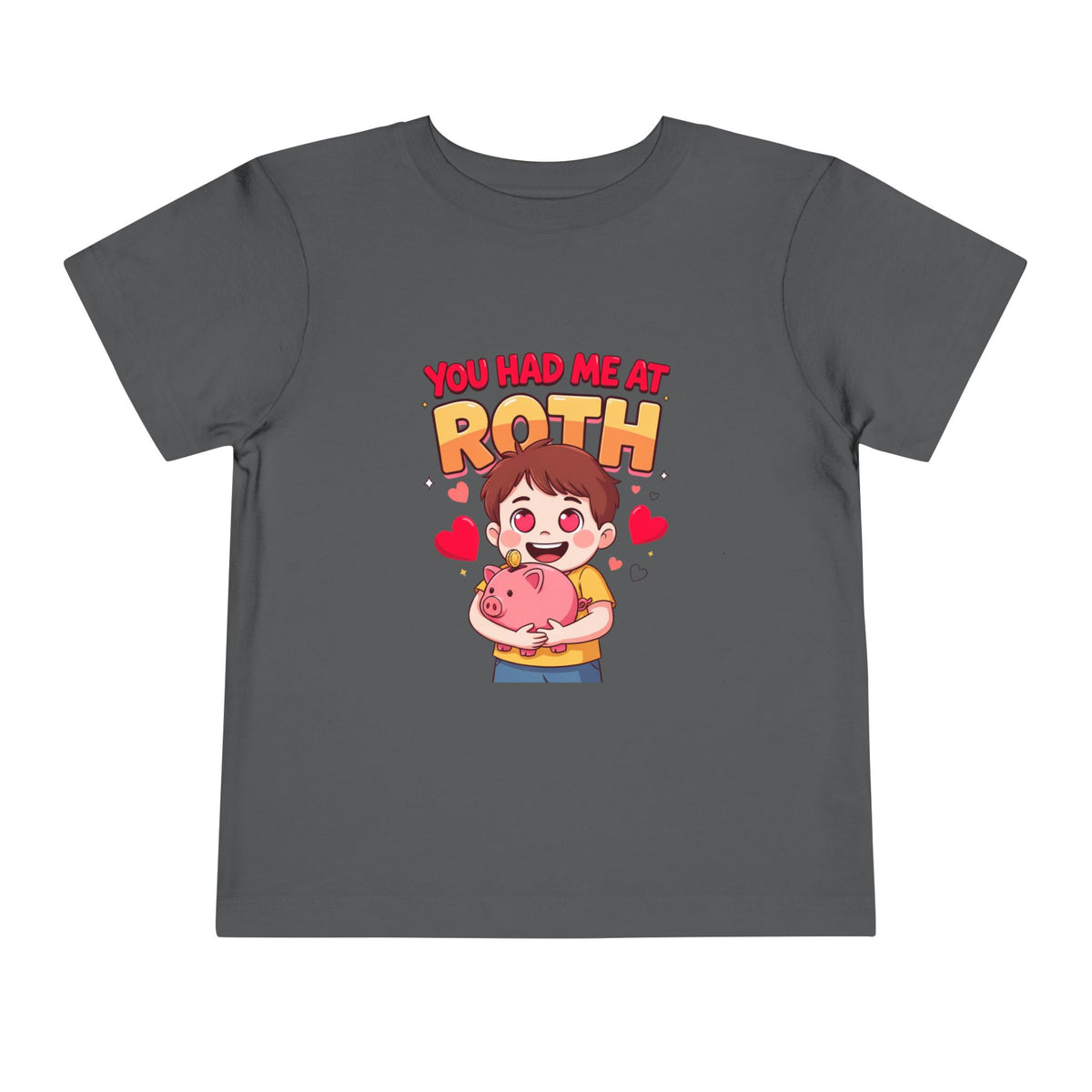 YOU HAD ME AT ROTH. Boys' Toddler Tee | Funny Finance Kids Clothing