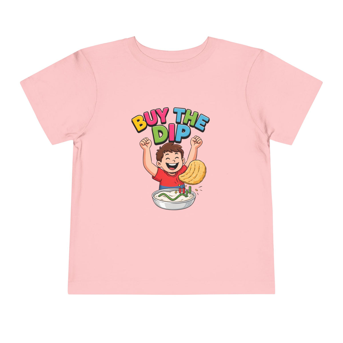 BUY THE DIP. Boys' Toddler Tee | Funny Finance Kids Clothing