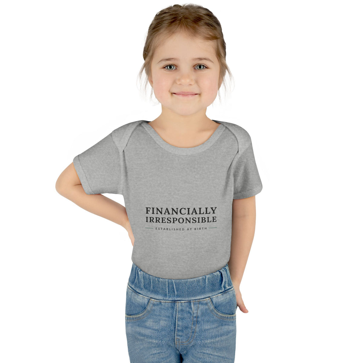 Financially Irresponsible Baby Bodysuit | Funny New Parent Gift