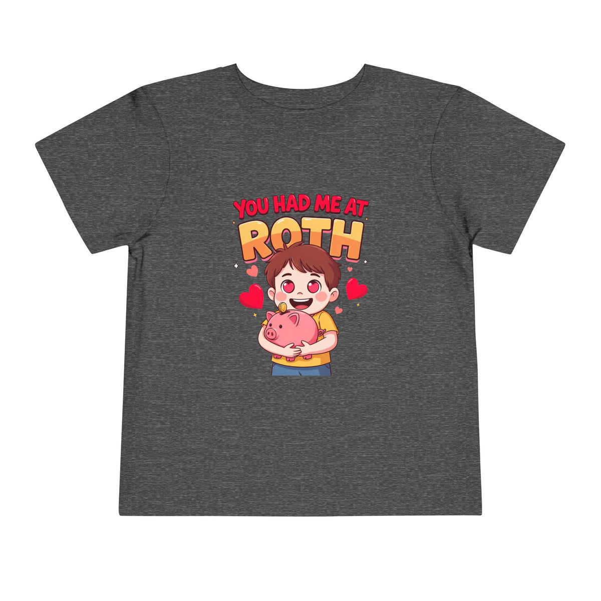 YOU HAD ME AT ROTH. Boys' Toddler Tee | Funny Finance Kids Clothing
