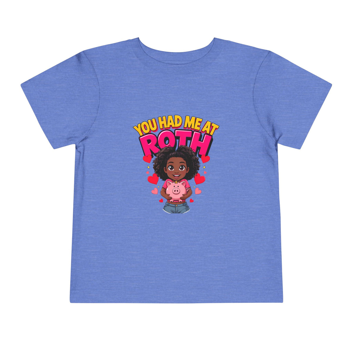 YOU HAD ME AT ROTH. Girls' Toddler Tee | Funny Finance Kids Clothing
