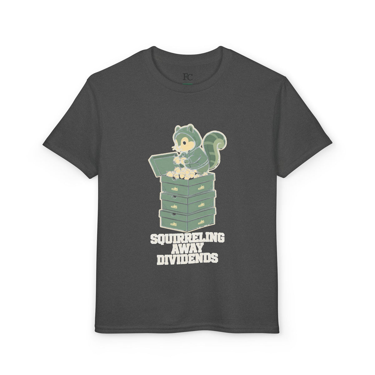 SQUIRRELING AWAY DIVIDENDS. Youth Tee