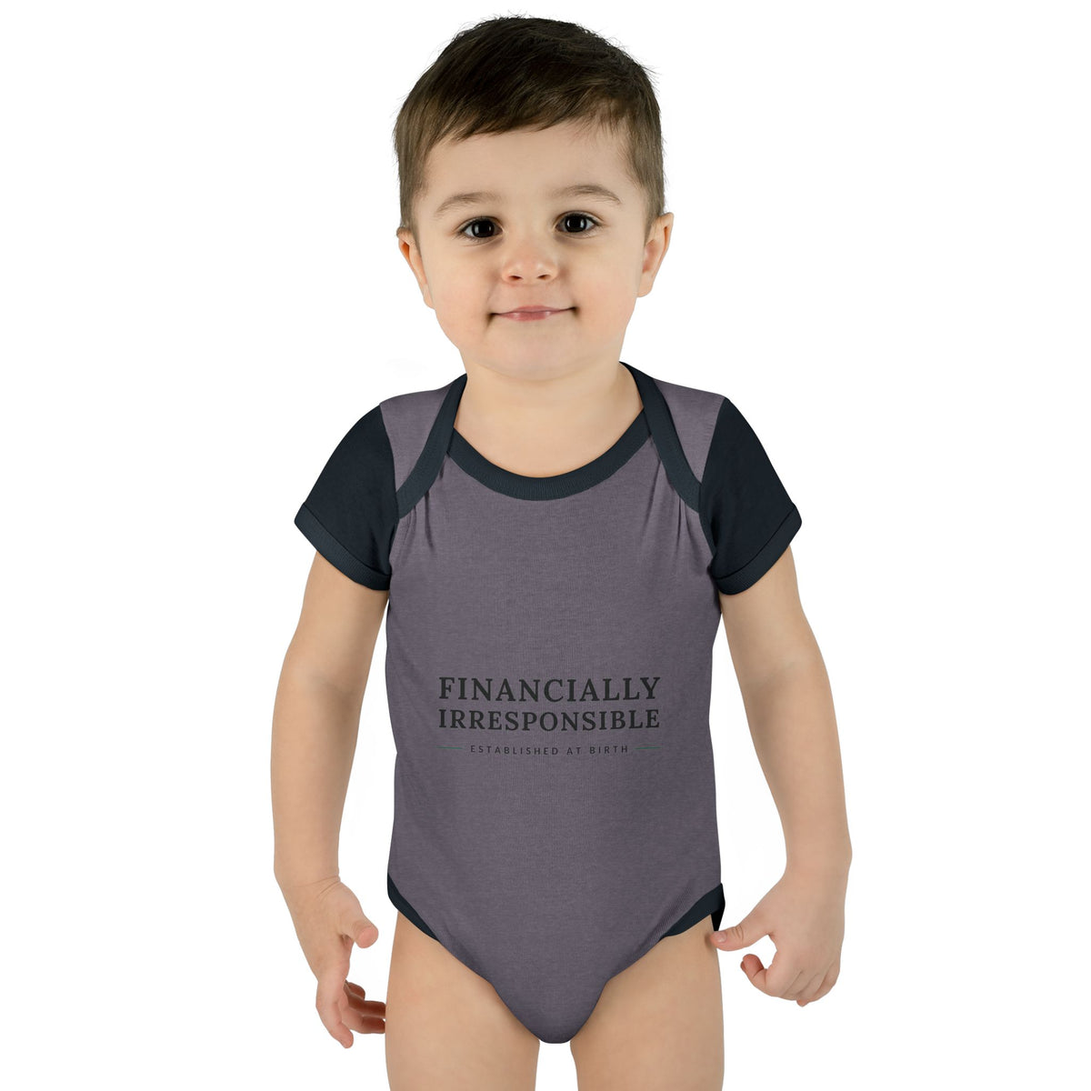 Financially Irresponsible Baby Bodysuit | Funny New Parent Gift