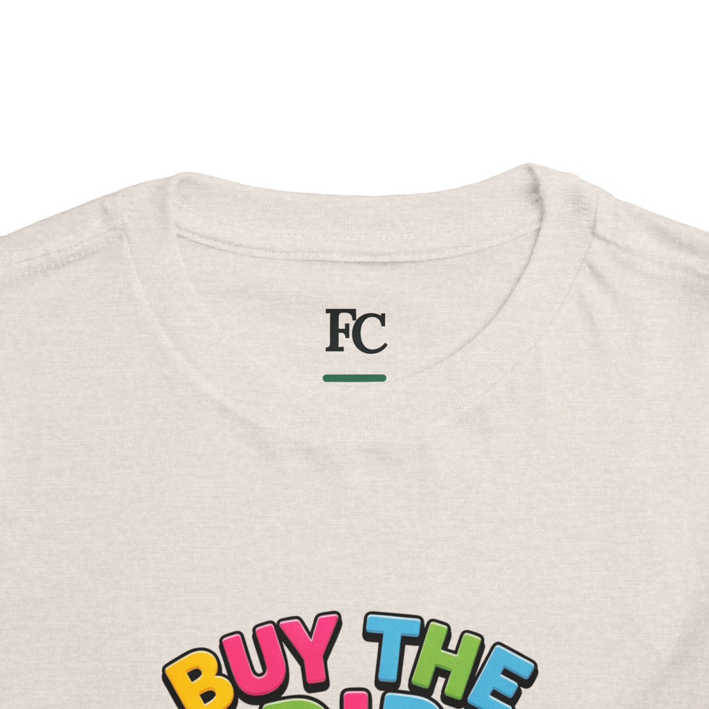 BUY THE DIP. Boys' Toddler Tee | Funny Finance Kids Clothing