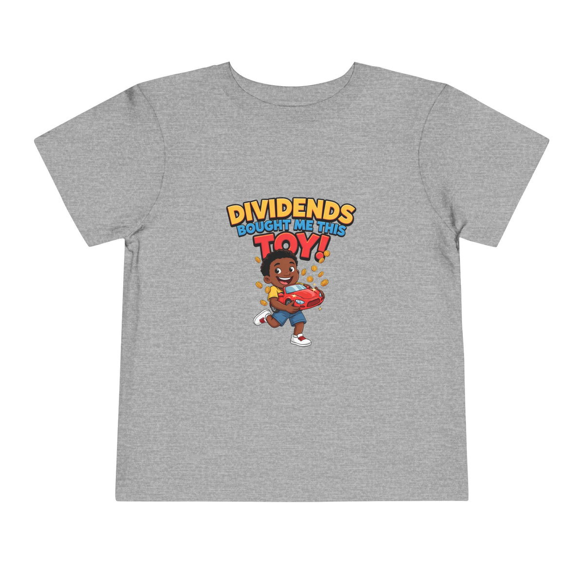 DIVIDENDS BOUGHT ME THIS TOY. Toddler Tee | Funny Finance Kids Clothing. Toddler Tee | Funny Finance Kids Clothing