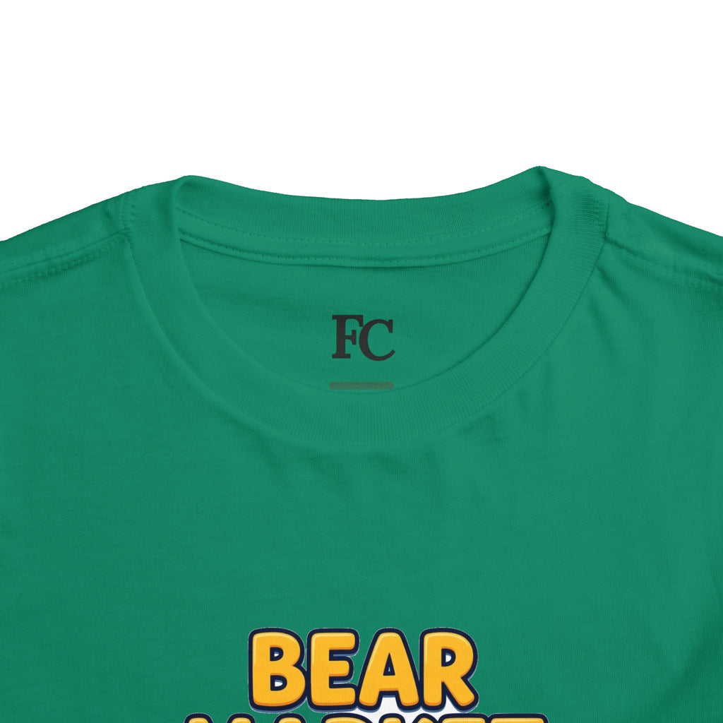 BEAR MARKET. Boys' Toddler Tee | Funny Finance Kids Clothing