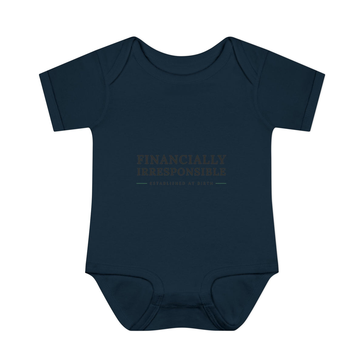 Financially Irresponsible Baby Bodysuit | Funny New Parent Gift