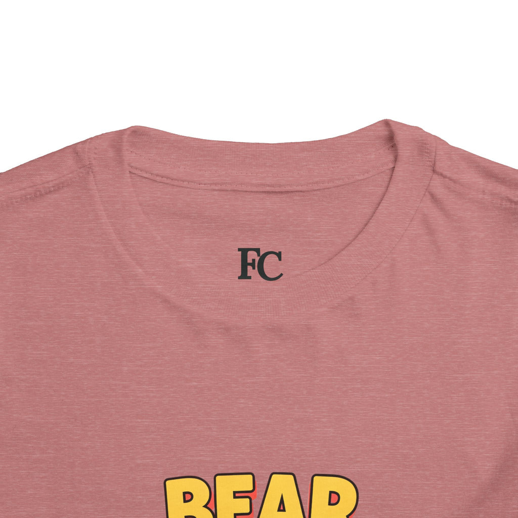 BEAR MARKET. Girls' Toddler Tee | Funny Finance Kids Clothing