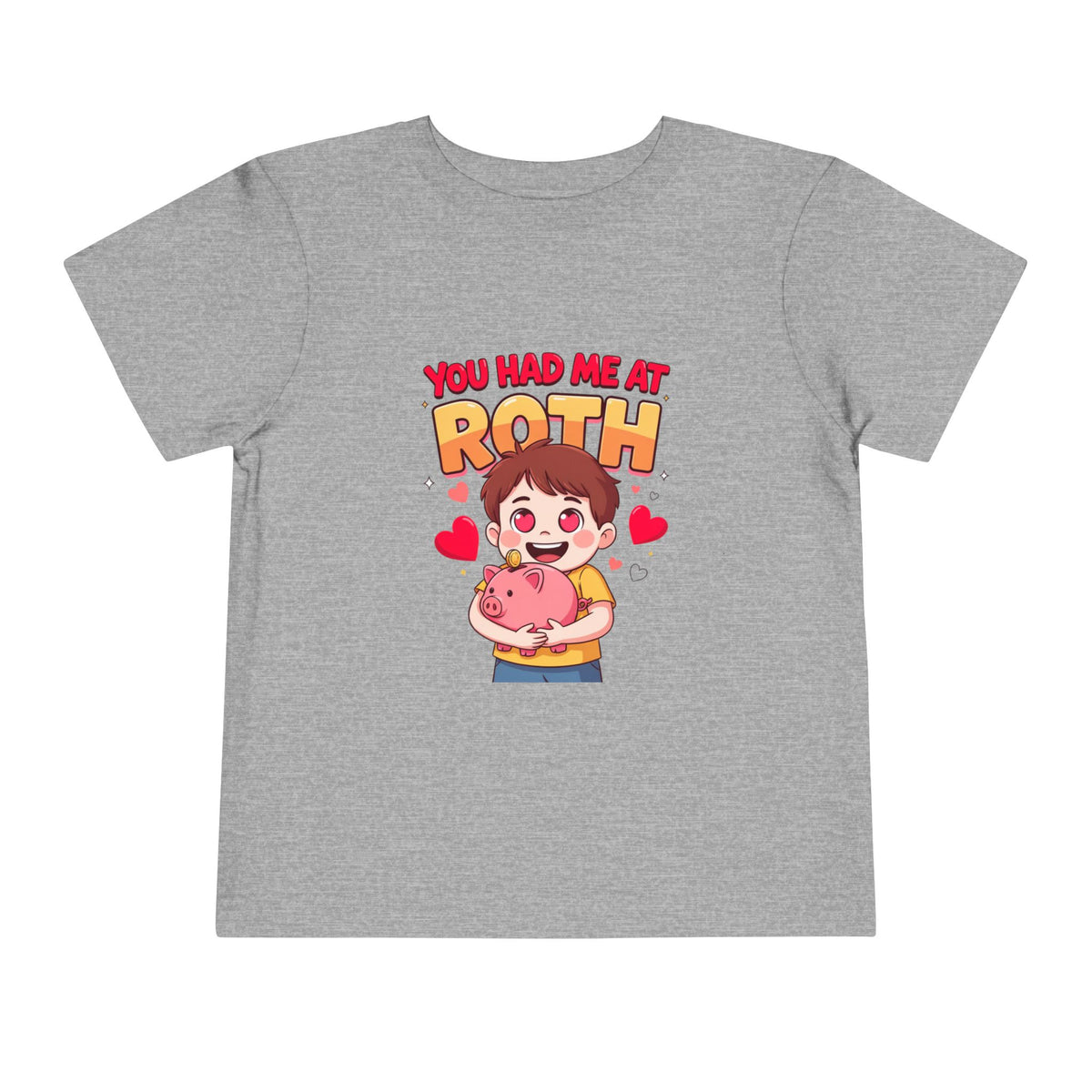 YOU HAD ME AT ROTH. Boys' Toddler Tee | Funny Finance Kids Clothing