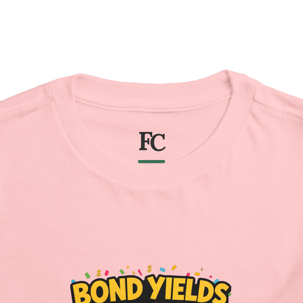 BOND YIELDS BOUGHT ME THIS SHIRT. Boys' Toddler Tee | Funny Finance Kids Clothing