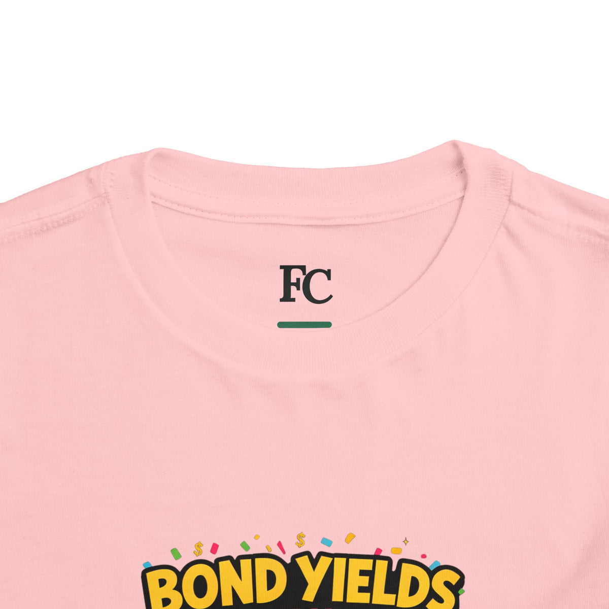 BOND YIELDS BOUGHT ME THIS SHIRT. Boys' Toddler Tee | Funny Finance Kids Clothing