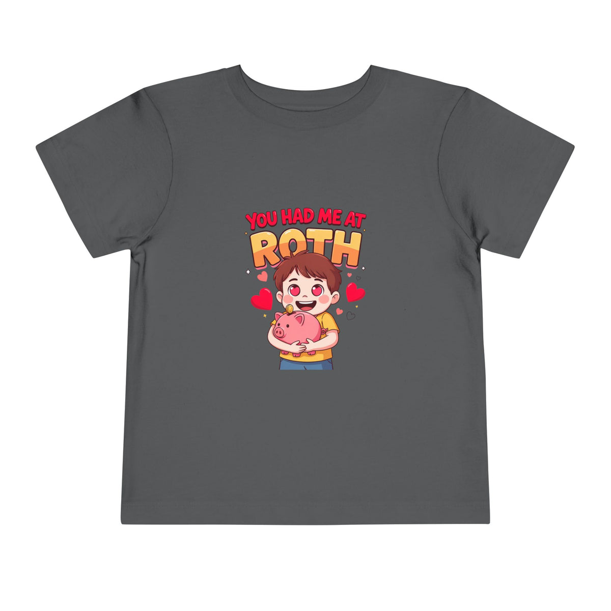 YOU HAD ME AT ROTH. Boys' Toddler Tee | Funny Finance Kids Clothing