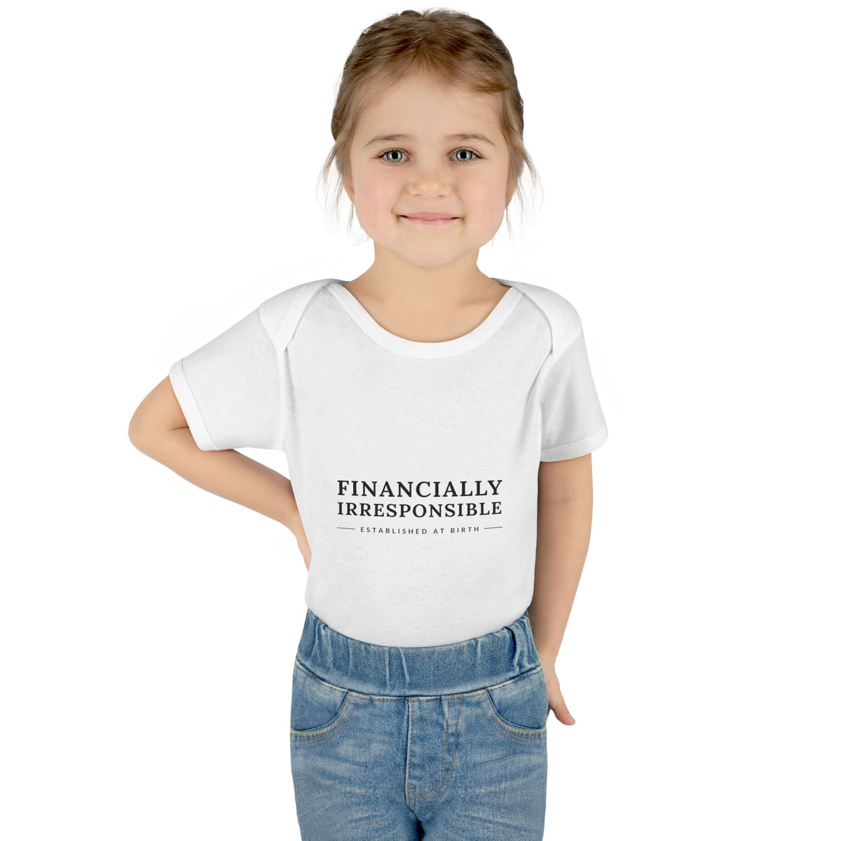 Financially Irresponsible Baby Bodysuit | Funny New Parent Gift