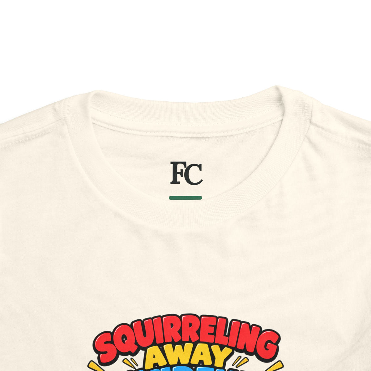 SQUIRRELING AWAY DIVIDENDS. Toddler Tee | Funny Finance Kids Clothing