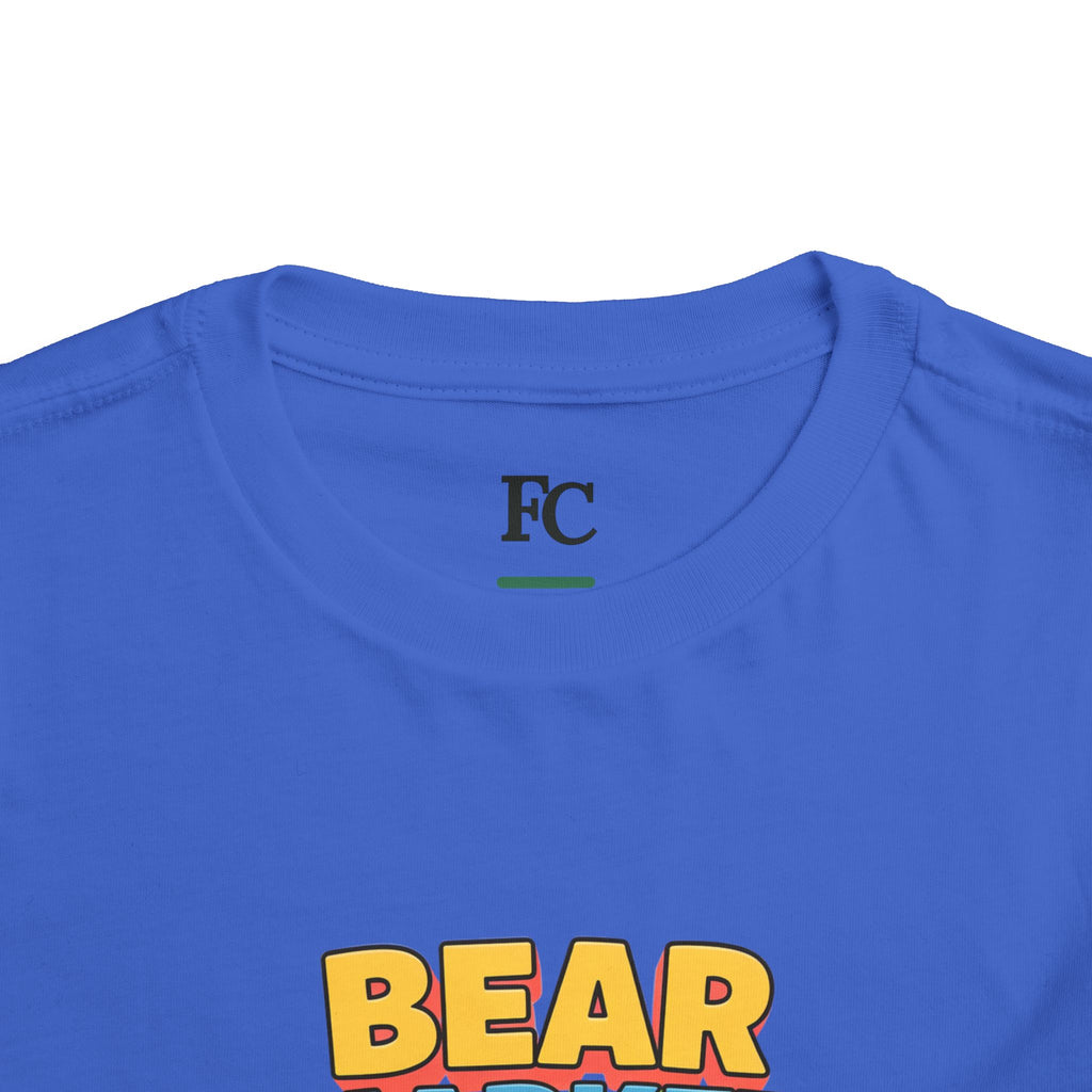BEAR MARKET. Boys' Toddler Tee | Funny Finance Kids Clothing