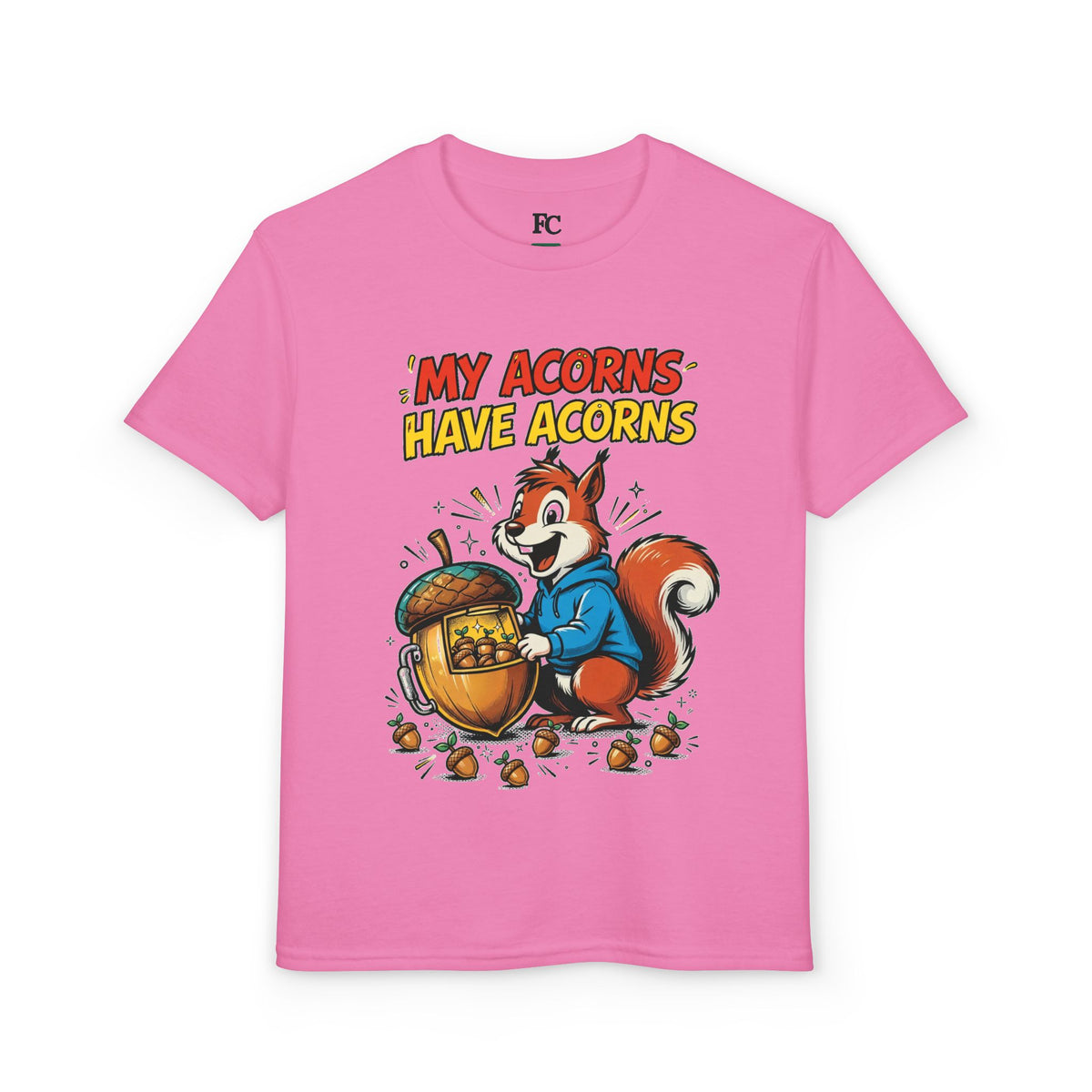 MY ACORNS HAVE ACORNS. Youth Tee | Funny Finance Kids Clothing
