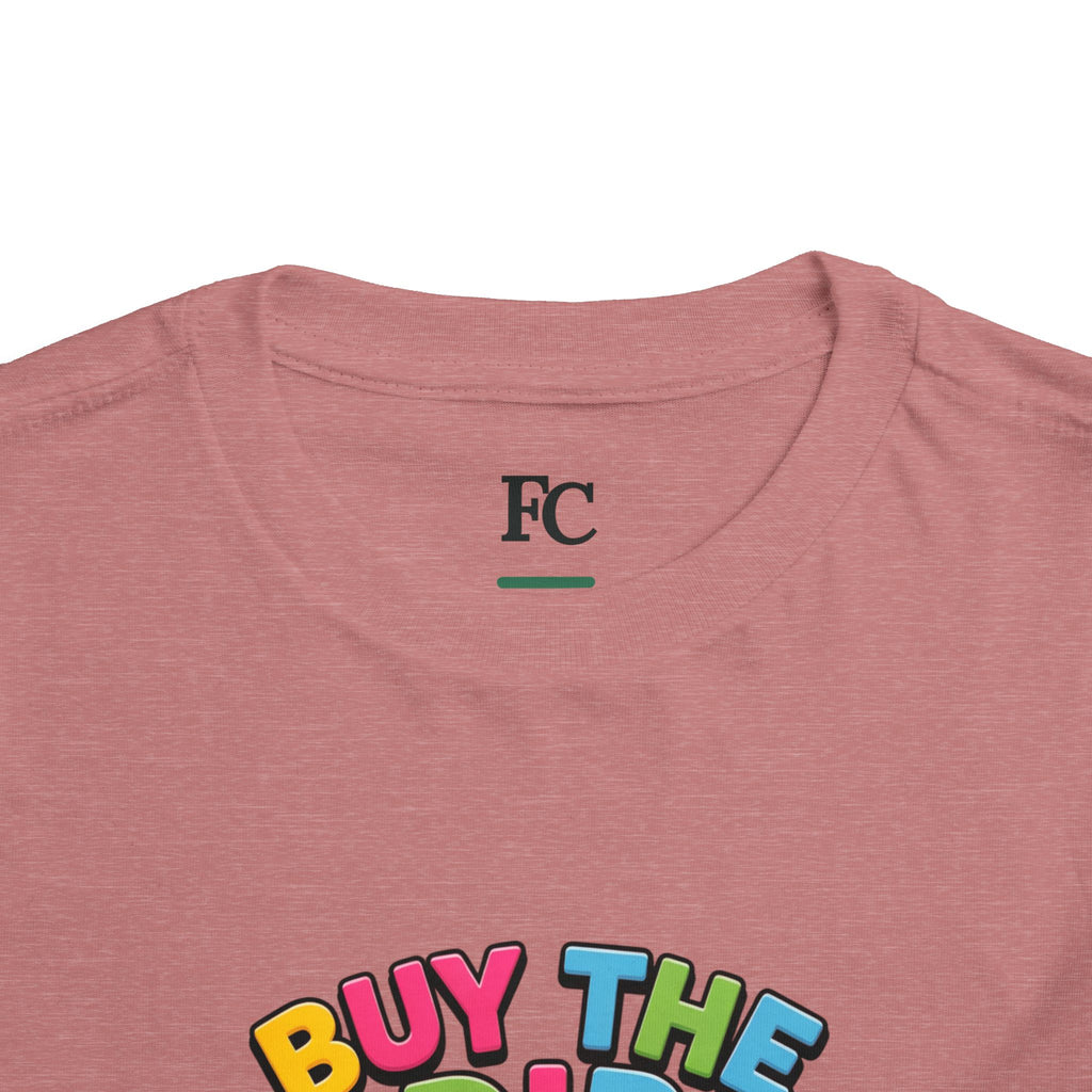 BUY THE DIP. Boys' Toddler Tee | Funny Finance Kids Clothing