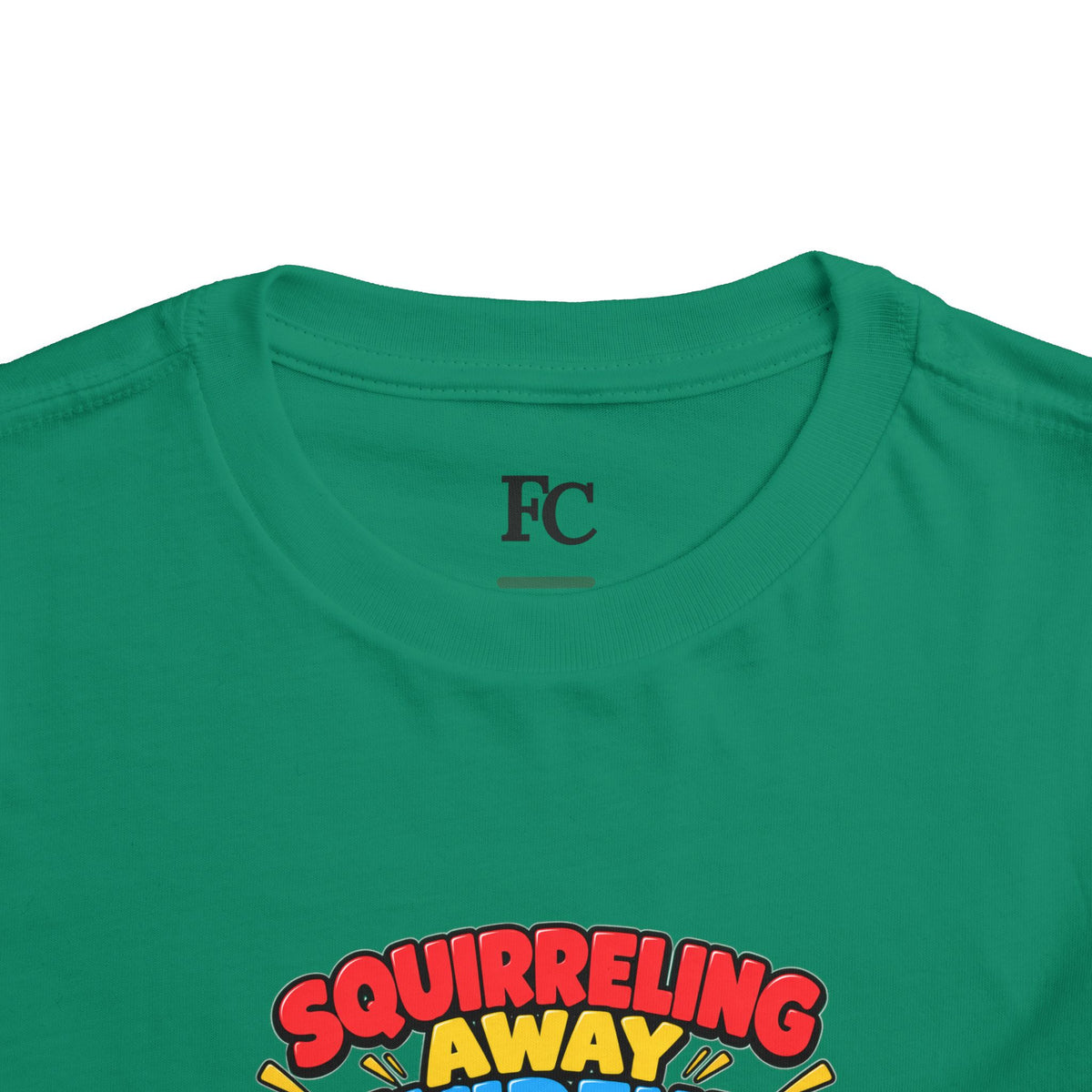 SQUIRRELING AWAY DIVIDENDS. Toddler Tee | Funny Finance Kids Clothing