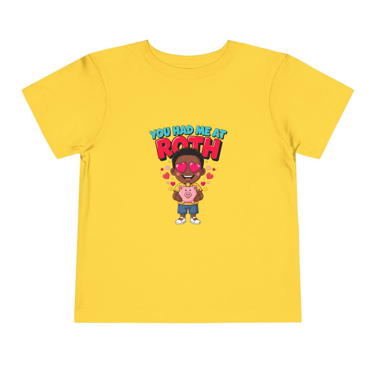 YOU HAD ME AT ROTH. Boys' Toddler Tee | Funny Finance Kids Clothing