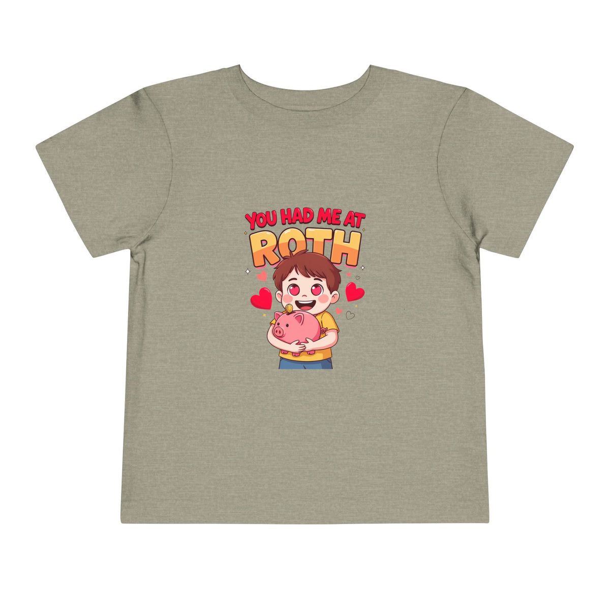 YOU HAD ME AT ROTH. Boys' Toddler Tee | Funny Finance Kids Clothing