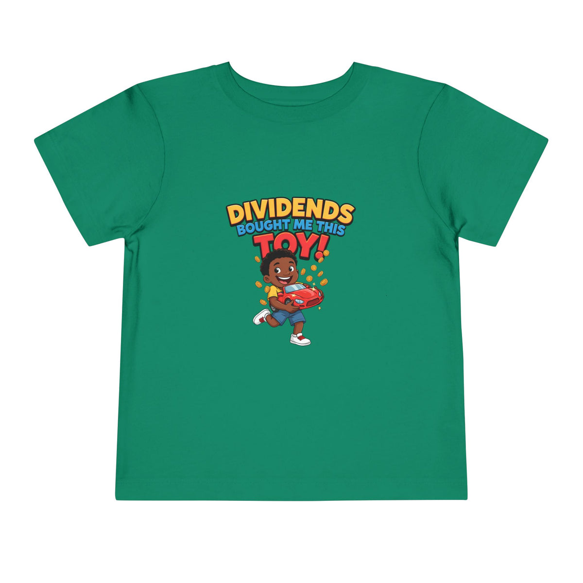 DIVIDENDS BOUGHT ME THIS TOY. Toddler Tee | Funny Finance Kids Clothing. Toddler Tee | Funny Finance Kids Clothing