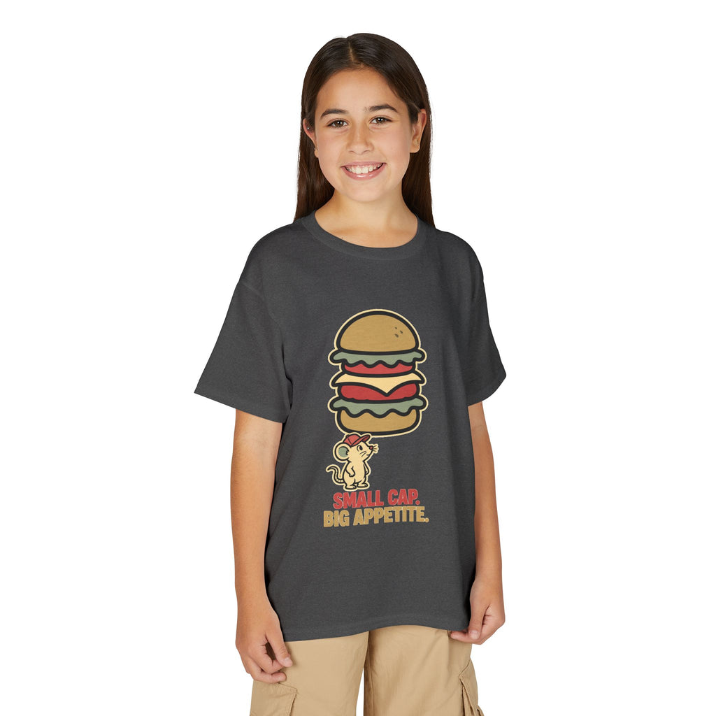 SMALL CAP. BIG APPETITE.. Youth Tee