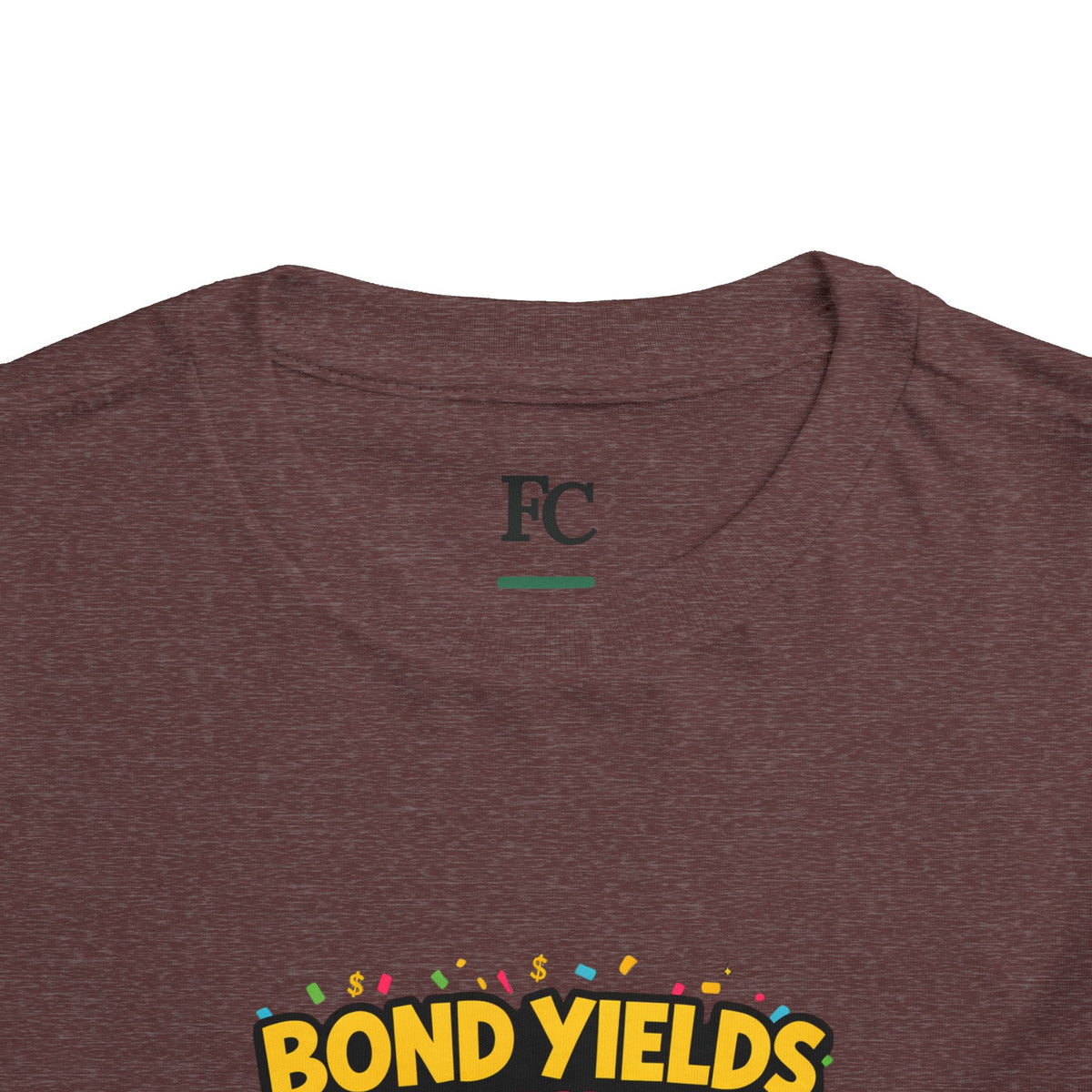 BOND YIELDS BOUGHT ME THIS SHIRT. Boys' Toddler Tee | Funny Finance Kids Clothing