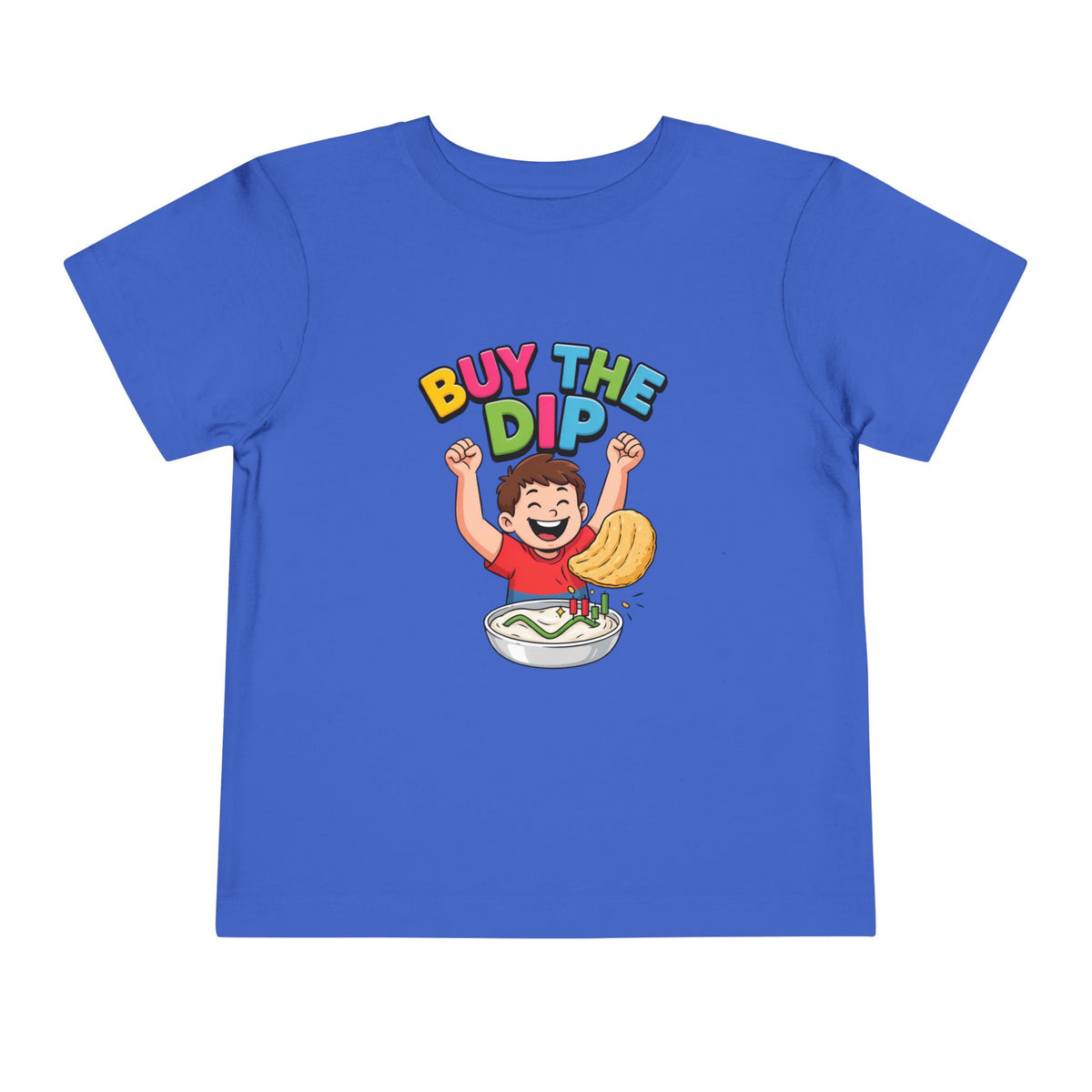 BUY THE DIP. Boys' Toddler Tee | Funny Finance Kids Clothing