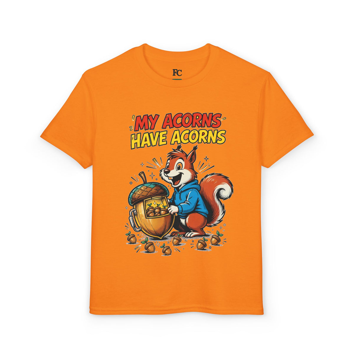 MY ACORNS HAVE ACORNS. Youth Tee | Funny Finance Kids Clothing