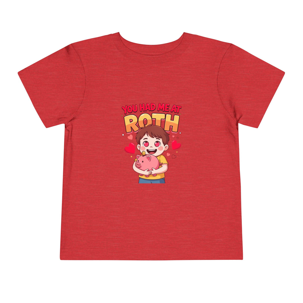 YOU HAD ME AT ROTH. Boys' Toddler Tee | Funny Finance Kids Clothing