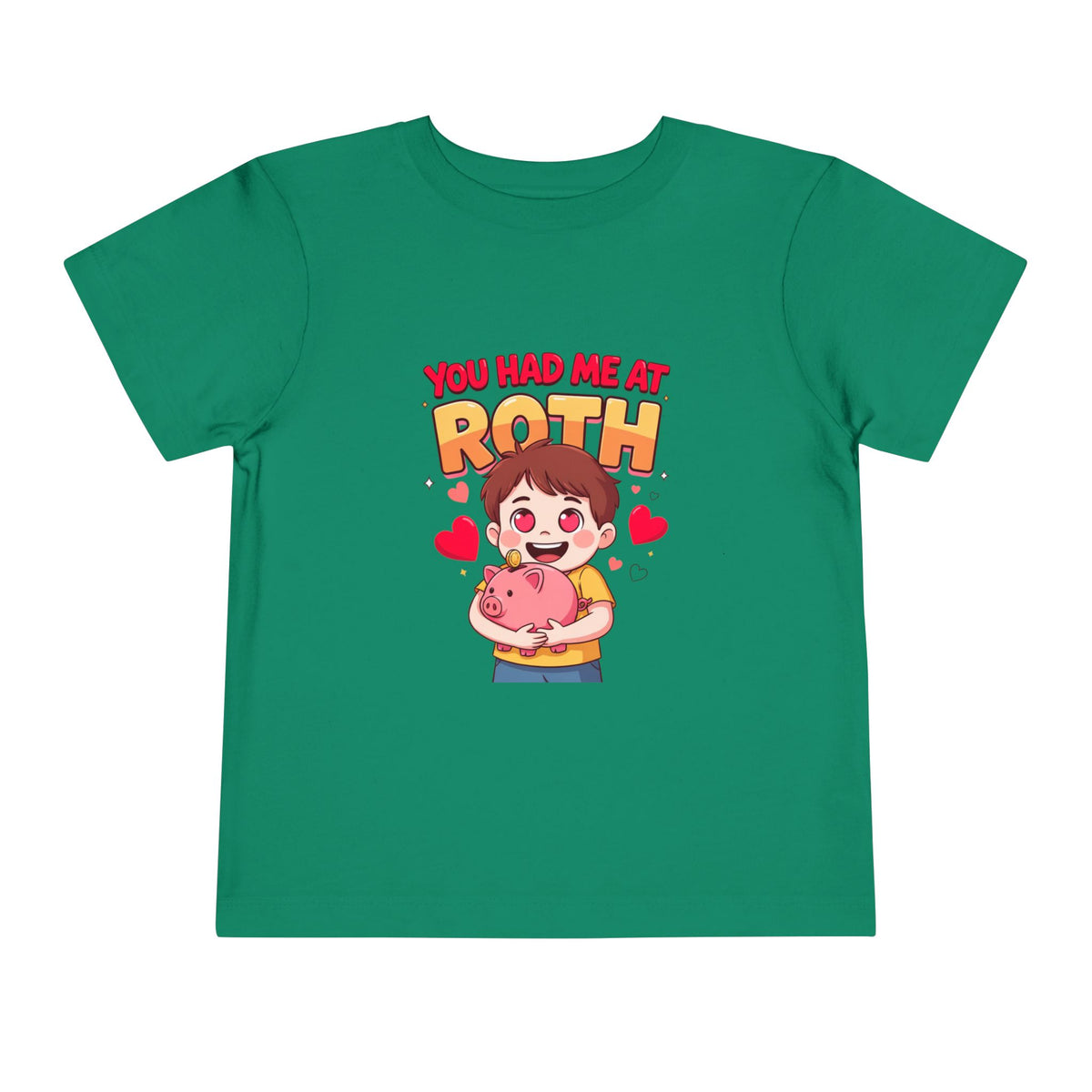 YOU HAD ME AT ROTH. Boys' Toddler Tee | Funny Finance Kids Clothing