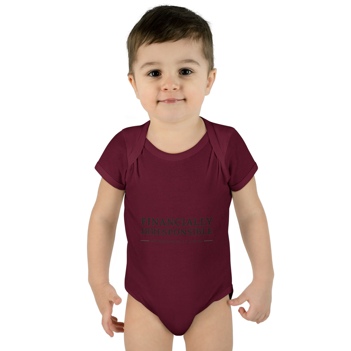 Financially Irresponsible Baby Bodysuit | Funny New Parent Gift