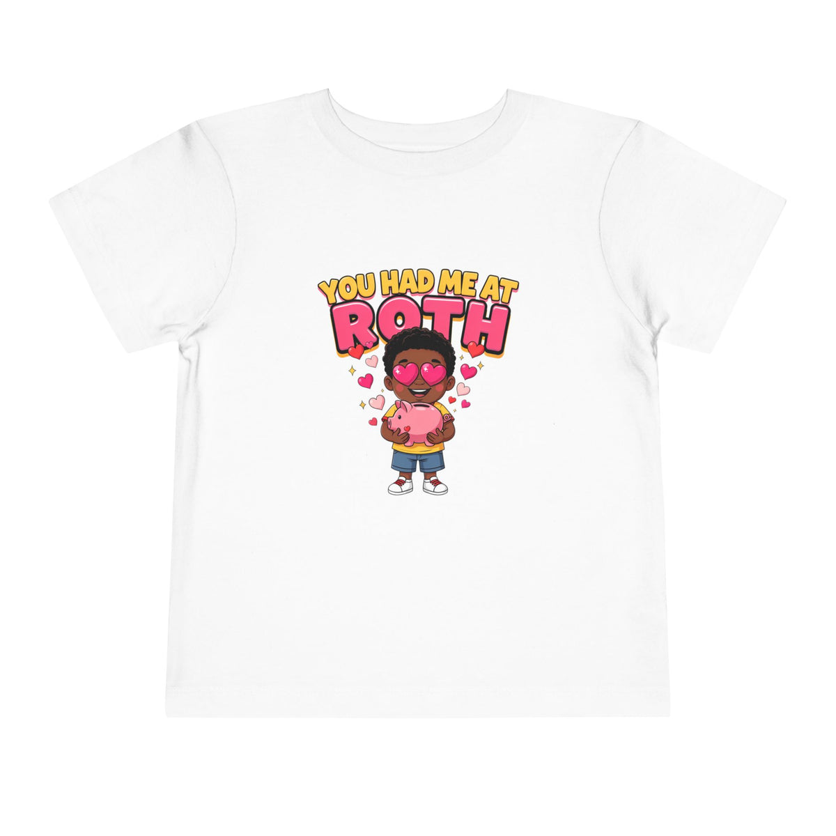 YOU HAD ME AT ROTH. Boys' Toddler Tee | Funny Finance Kids Clothing