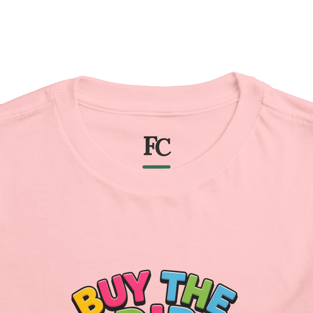 BUY THE DIP. Boys' Toddler Tee | Funny Finance Kids Clothing