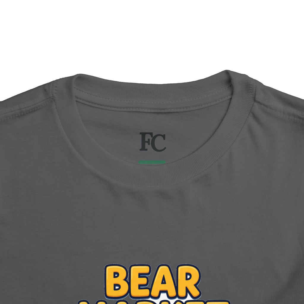 BEAR MARKET. Boys' Toddler Tee | Funny Finance Kids Clothing