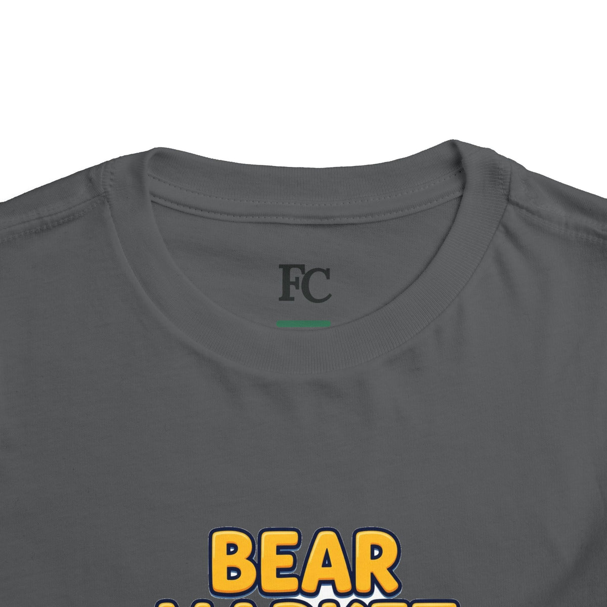 BEAR MARKET. Boys' Toddler Tee | Funny Finance Kids Clothing