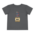 CREDIT SCORE: [SCORE] AND RISING. Toddler Tee | Personalized Funny Finance Kids Shirt