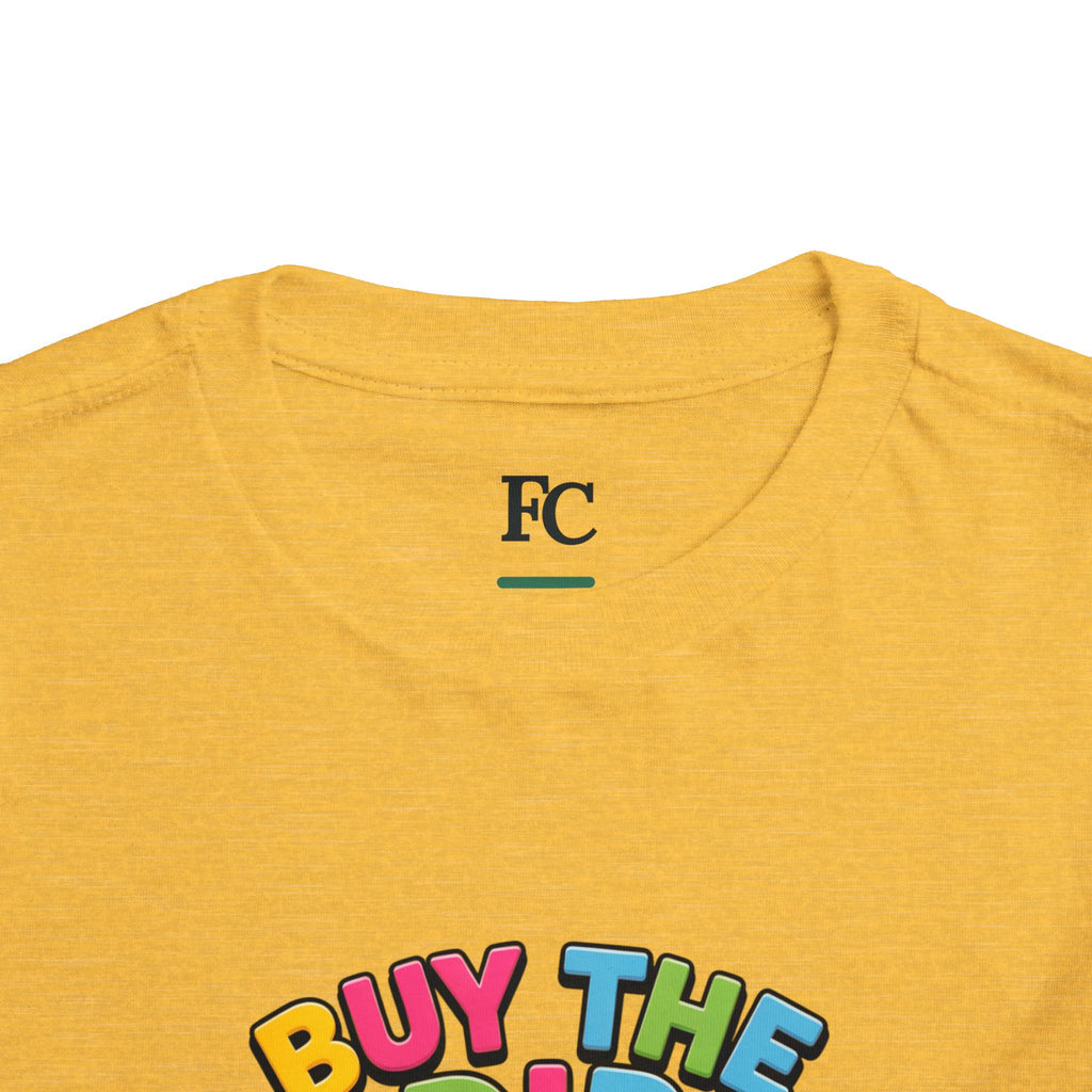 BUY THE DIP. Boys' Toddler Tee | Funny Finance Kids Clothing