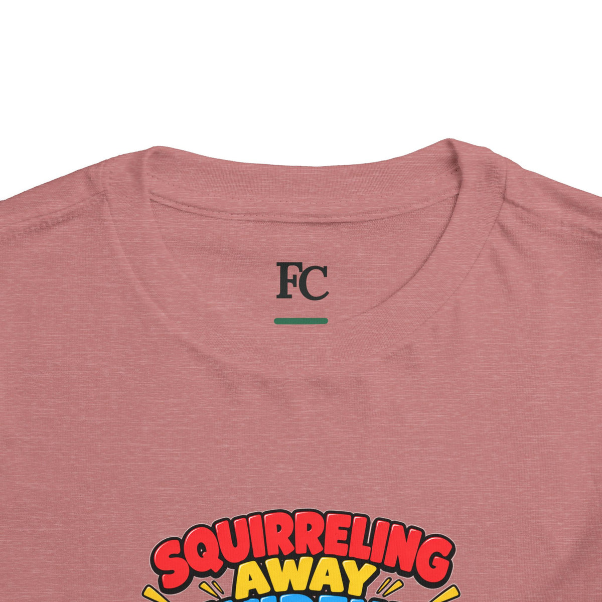 SQUIRRELING AWAY DIVIDENDS. Toddler Tee | Funny Finance Kids Clothing