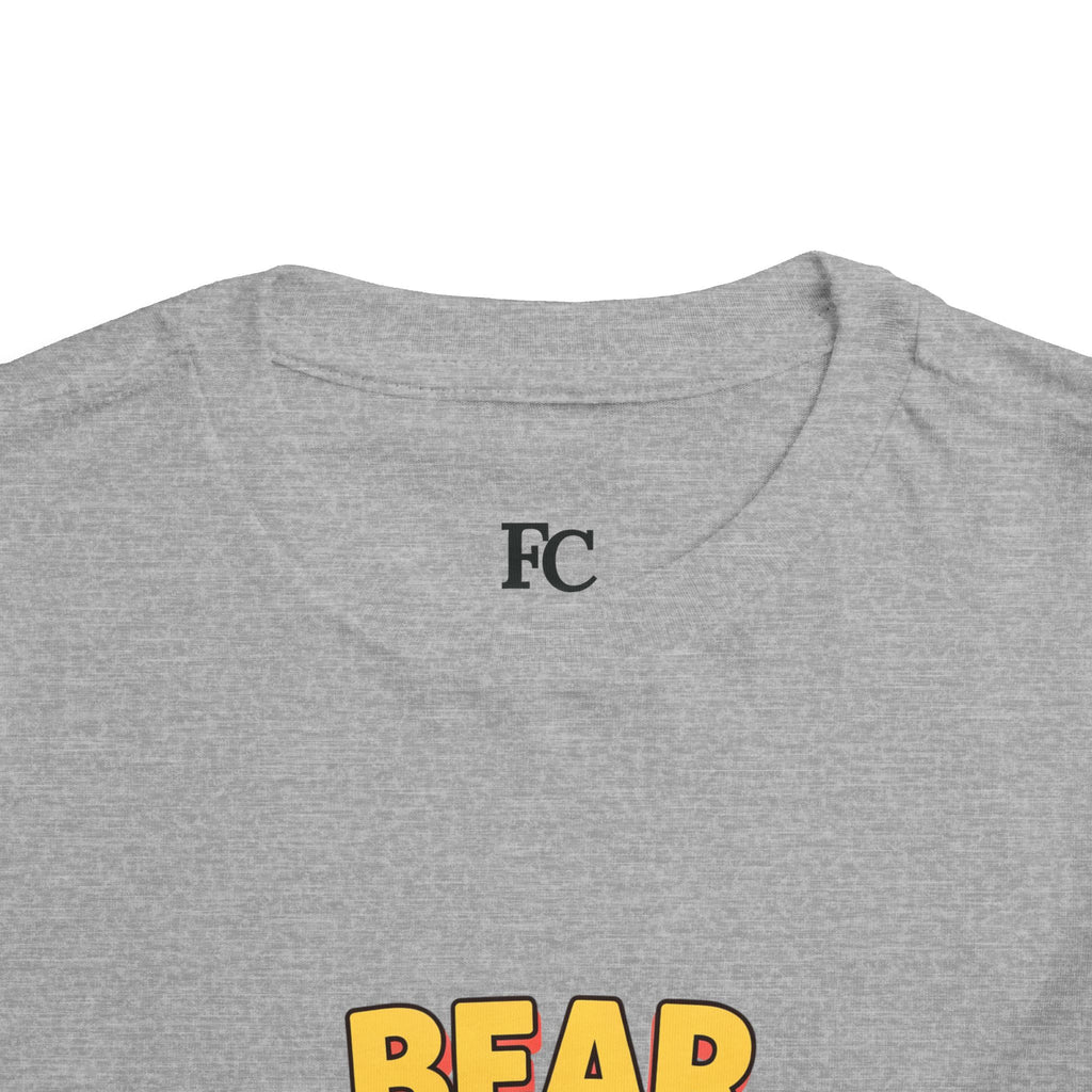 BEAR MARKET. Girls' Toddler Tee | Funny Finance Kids Clothing