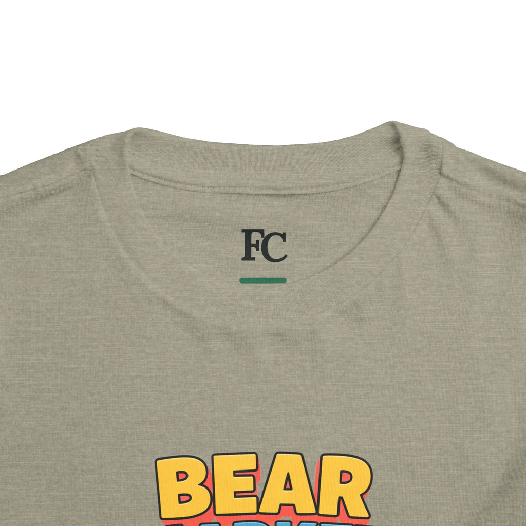 BEAR MARKET. Boys' Toddler Tee | Funny Finance Kids Clothing