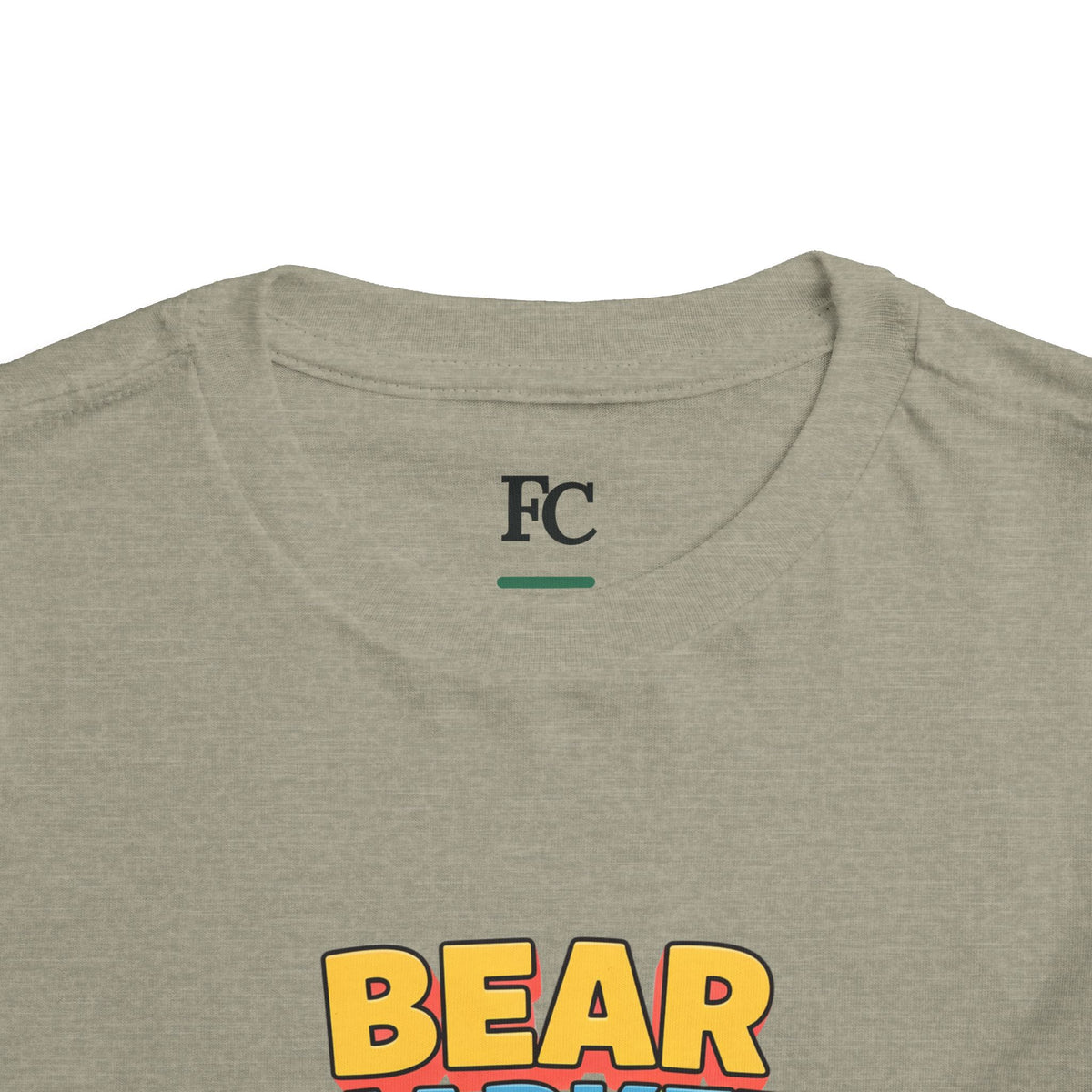 BEAR MARKET. Boys' Toddler Tee | Funny Finance Kids Clothing