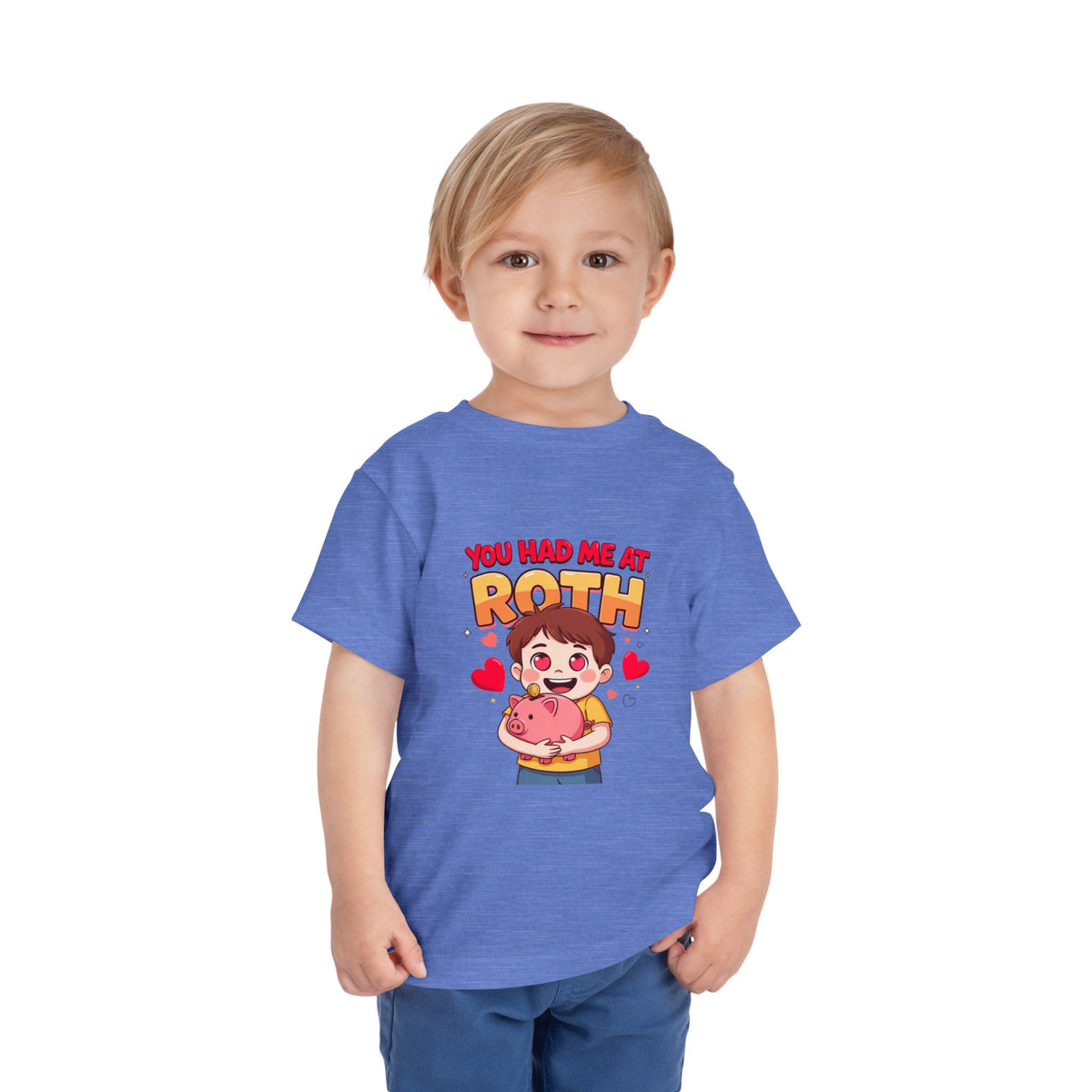 YOU HAD ME AT ROTH. Boys' Toddler Tee | Funny Finance Kids Clothing
