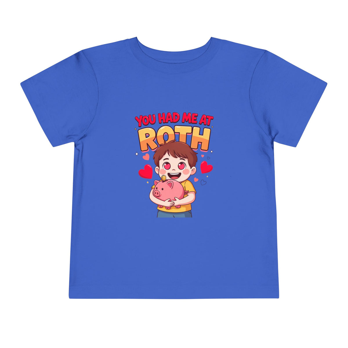 YOU HAD ME AT ROTH. Boys' Toddler Tee | Funny Finance Kids Clothing