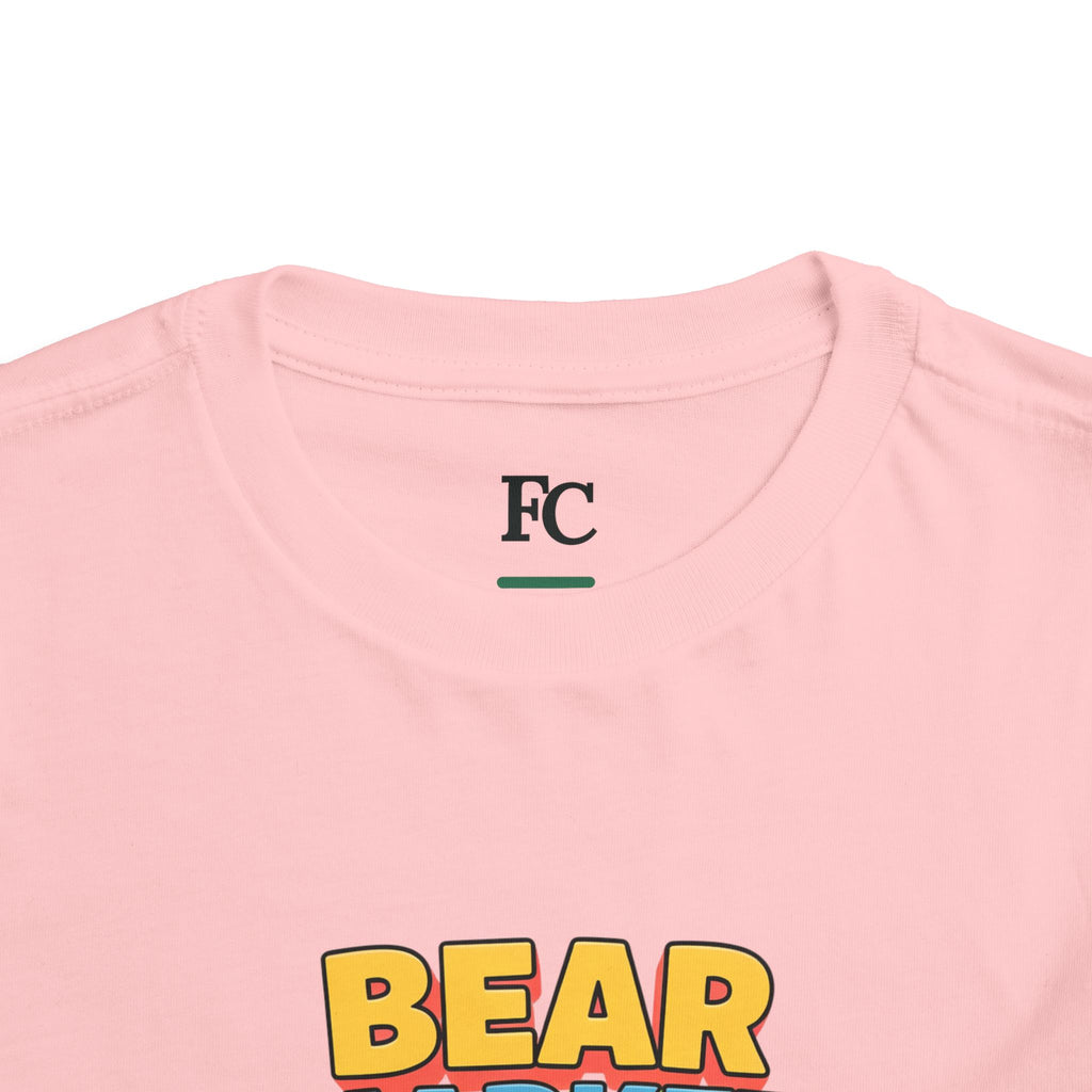 BEAR MARKET. Boys' Toddler Tee | Funny Finance Kids Clothing