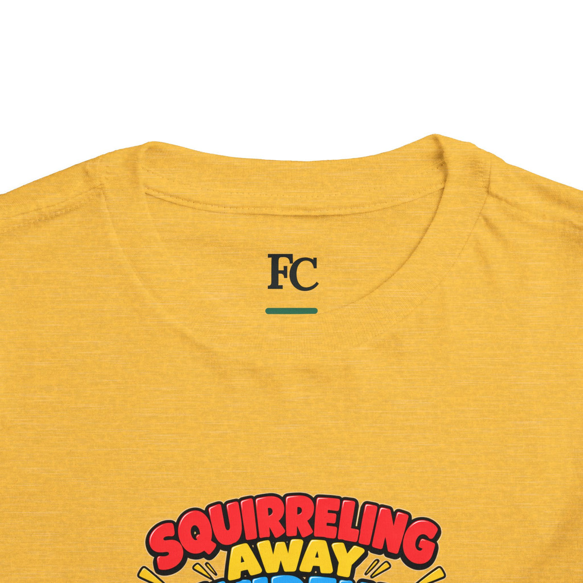 SQUIRRELING AWAY DIVIDENDS. Toddler Tee | Funny Finance Kids Clothing