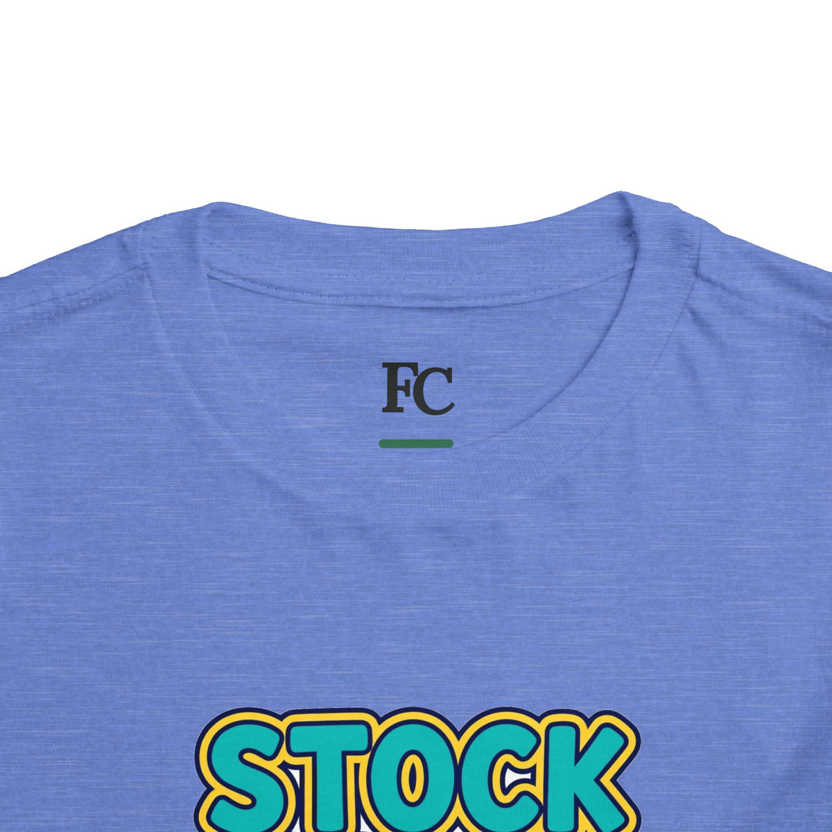 STOCK SPLIT. Girls' Toddler Tee | Funny Finance Kids Clothing