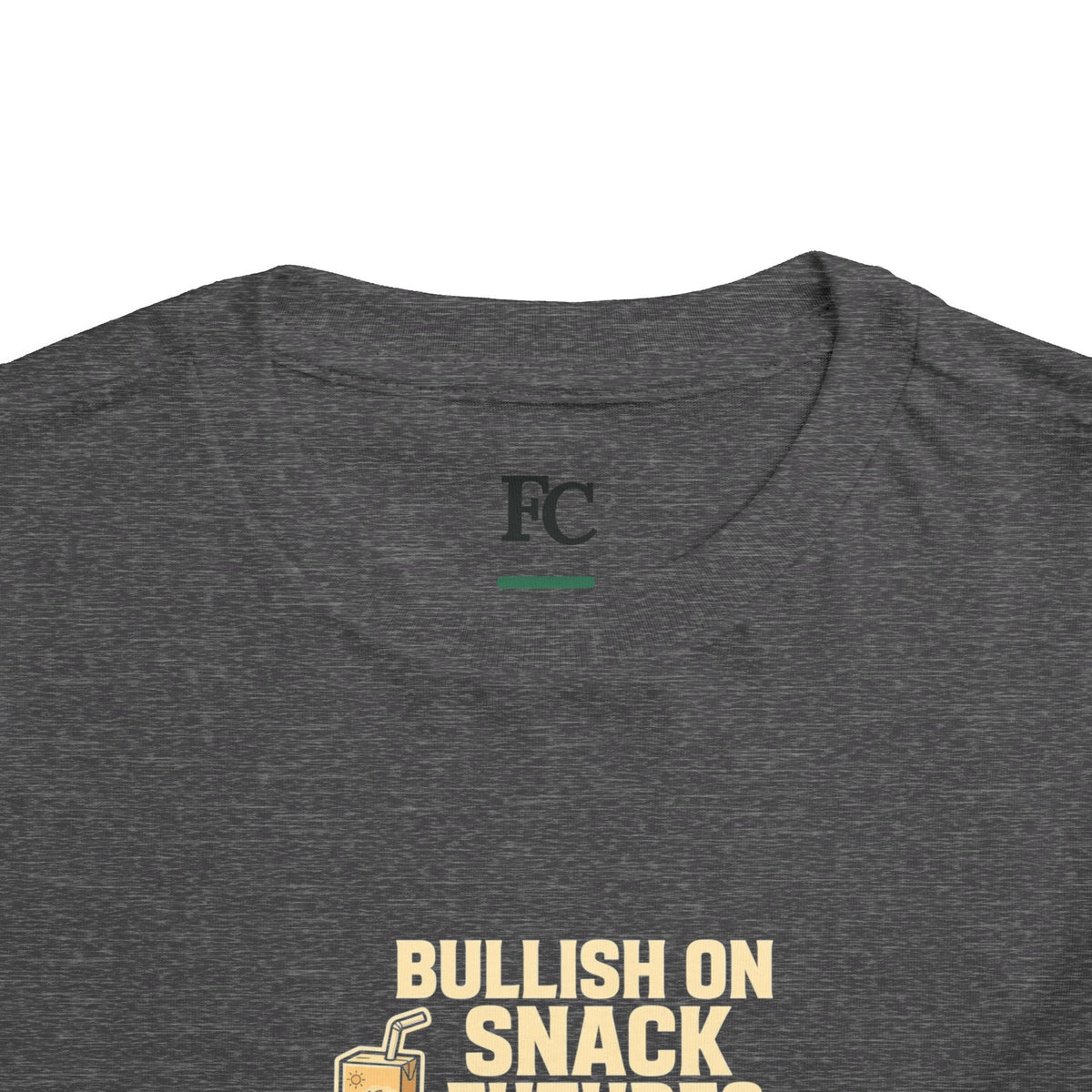 BULLISH ON SNACK FUTURES. Toddler Tee