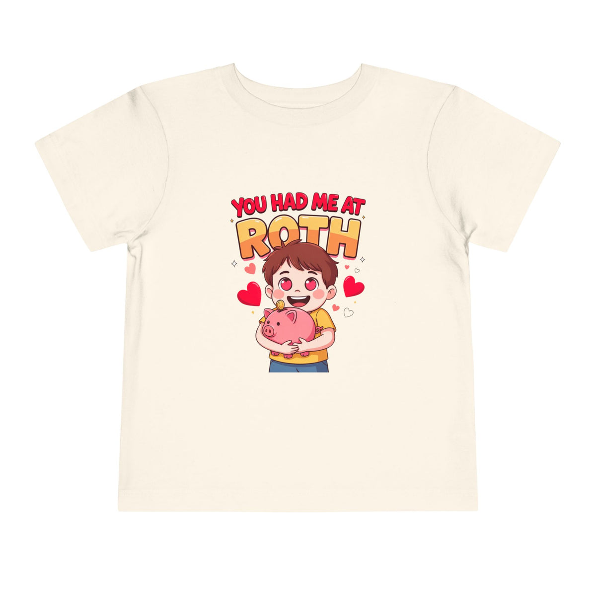YOU HAD ME AT ROTH. Boys' Toddler Tee | Funny Finance Kids Clothing