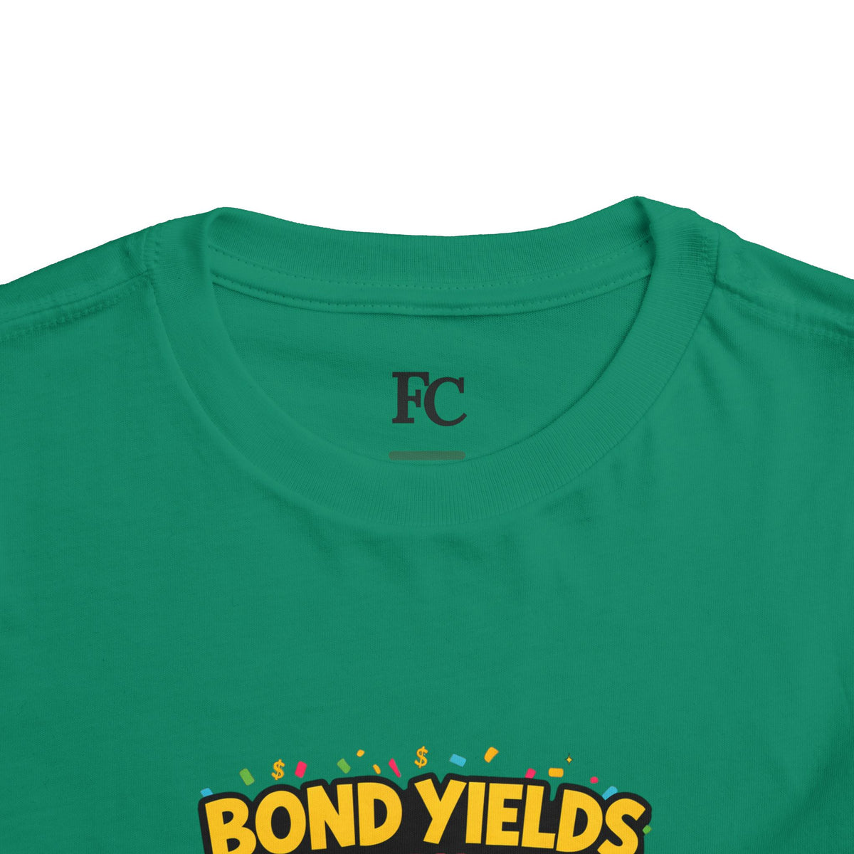 BOND YIELDS BOUGHT ME THIS SHIRT. Boys' Toddler Tee | Funny Finance Kids Clothing